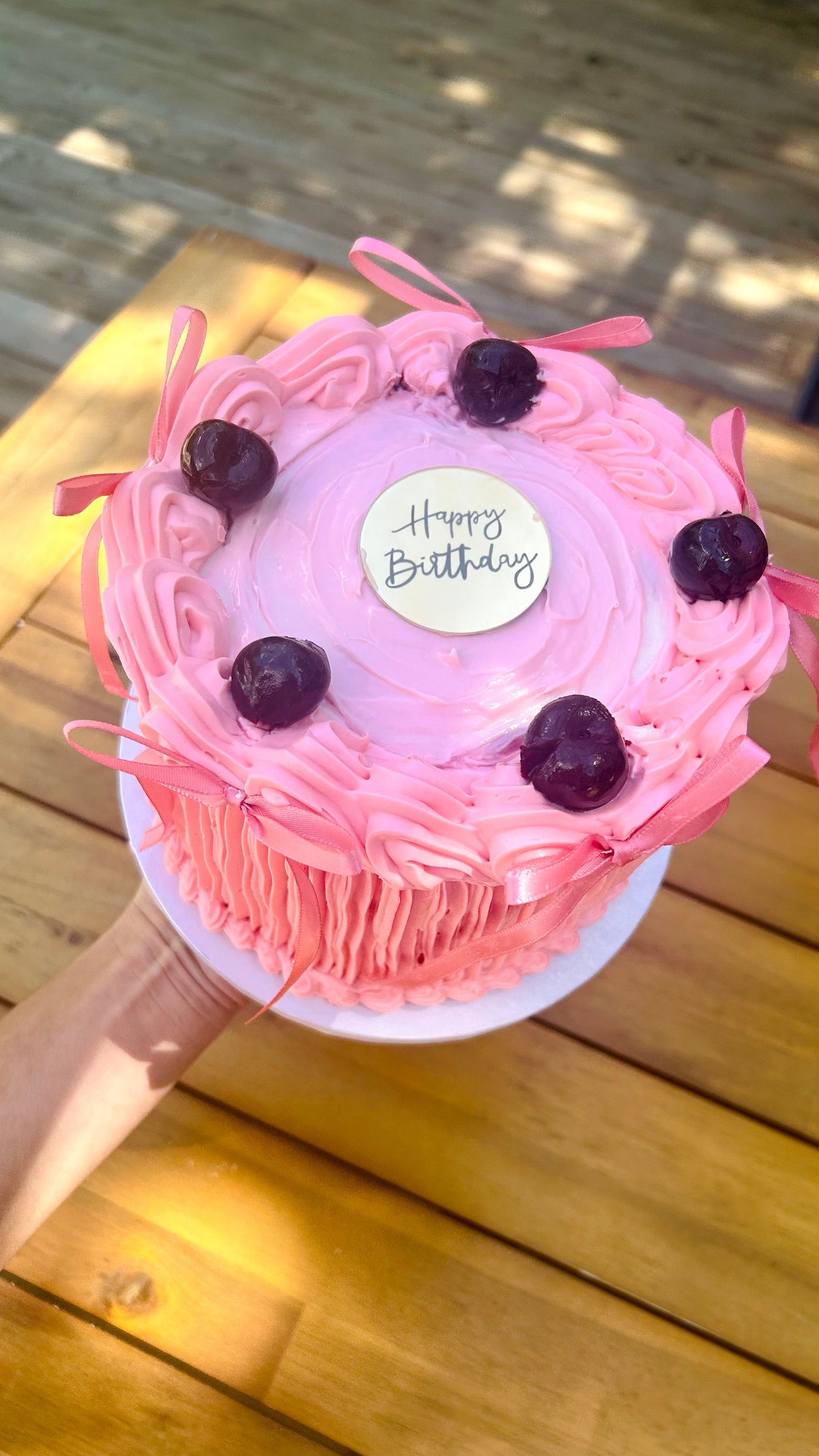 Berry Cream Cake
